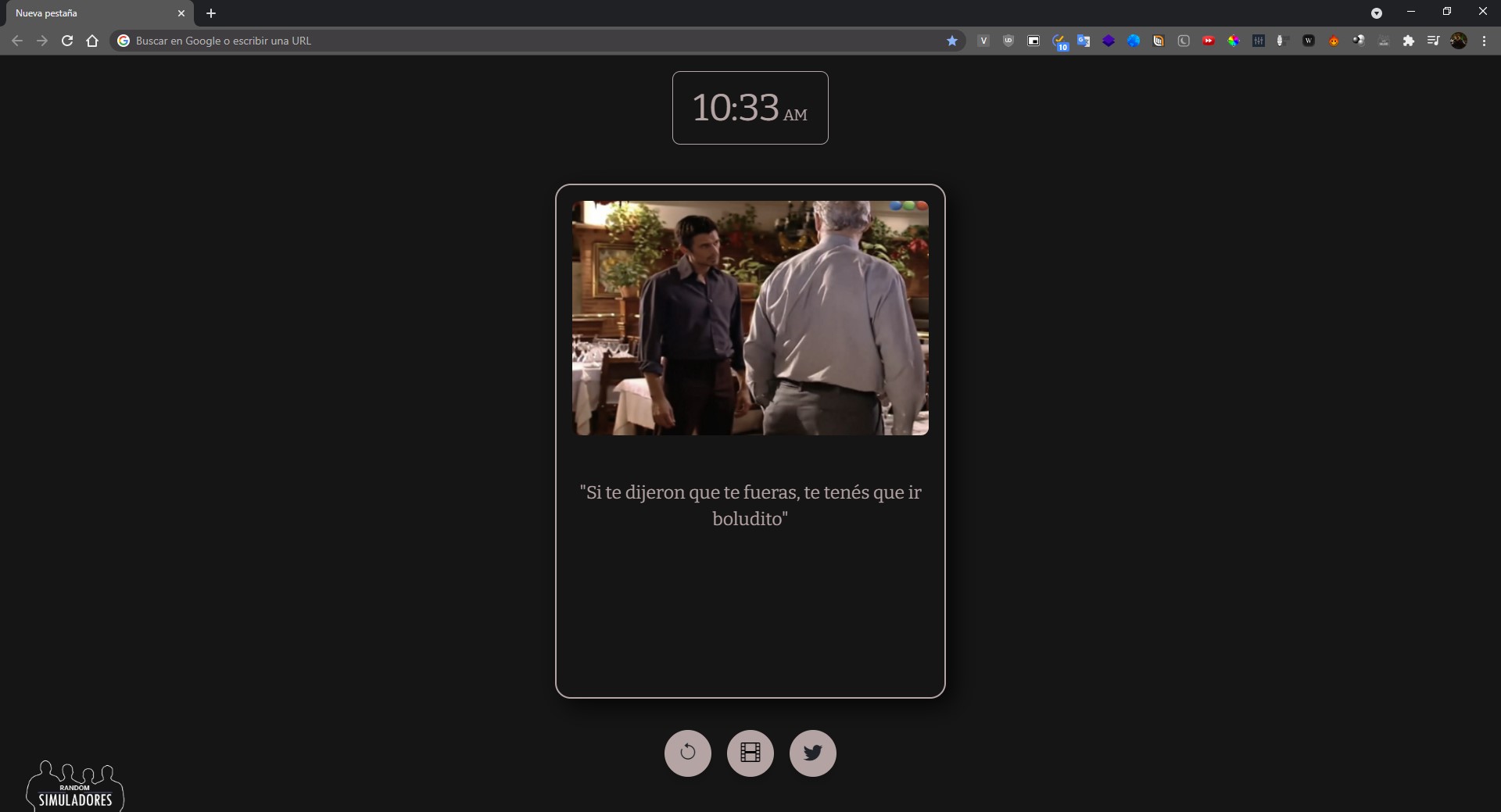 captura de RandomSimuladores